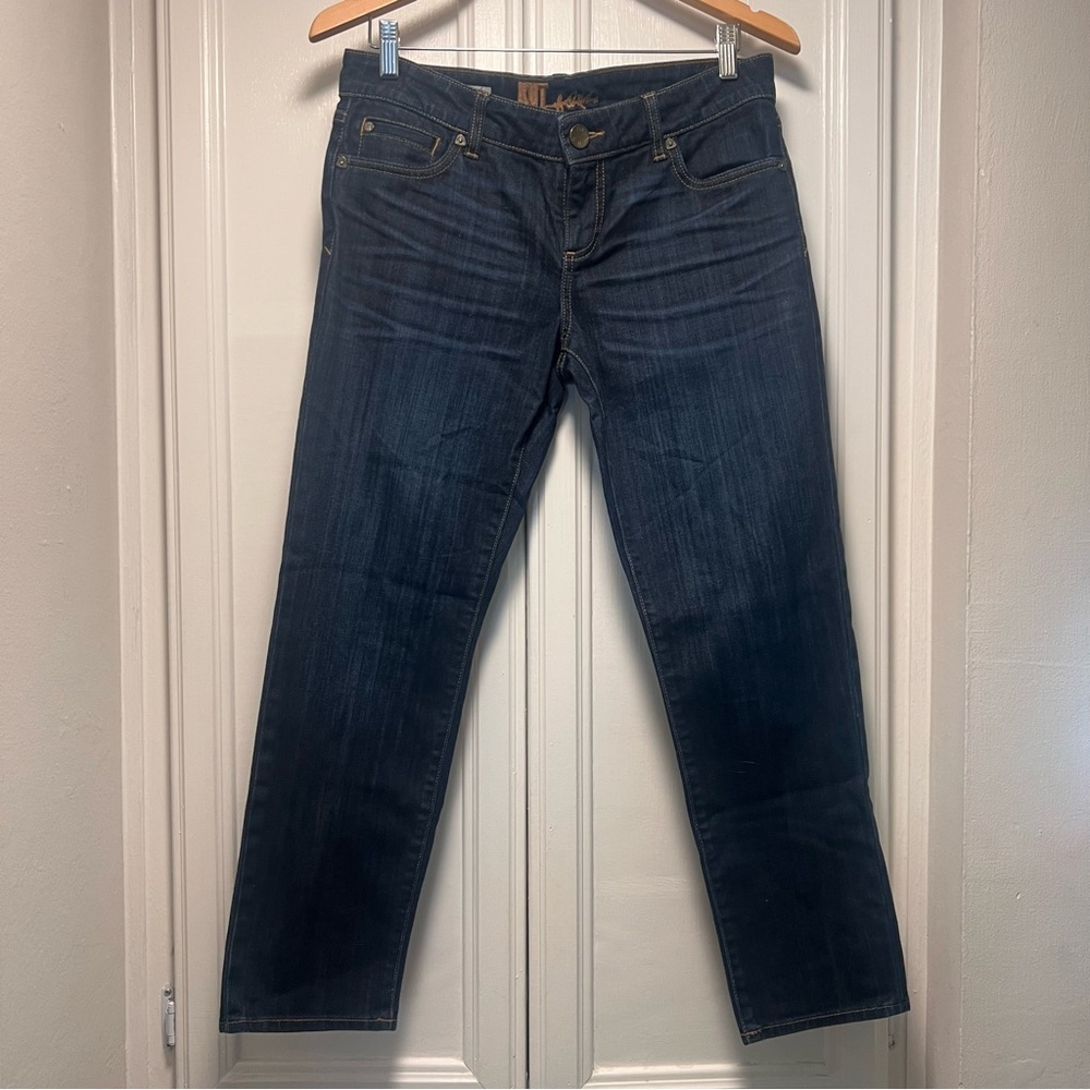 Kut from the Kloth Dark Blue Boyfriend Jeans